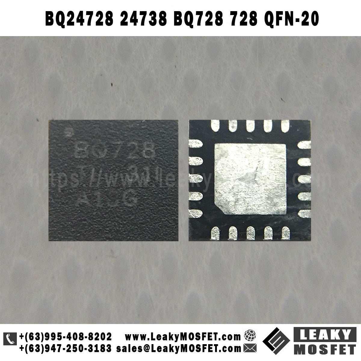 BQ24728 24738 BQ728 728 Charging IC QFN-20