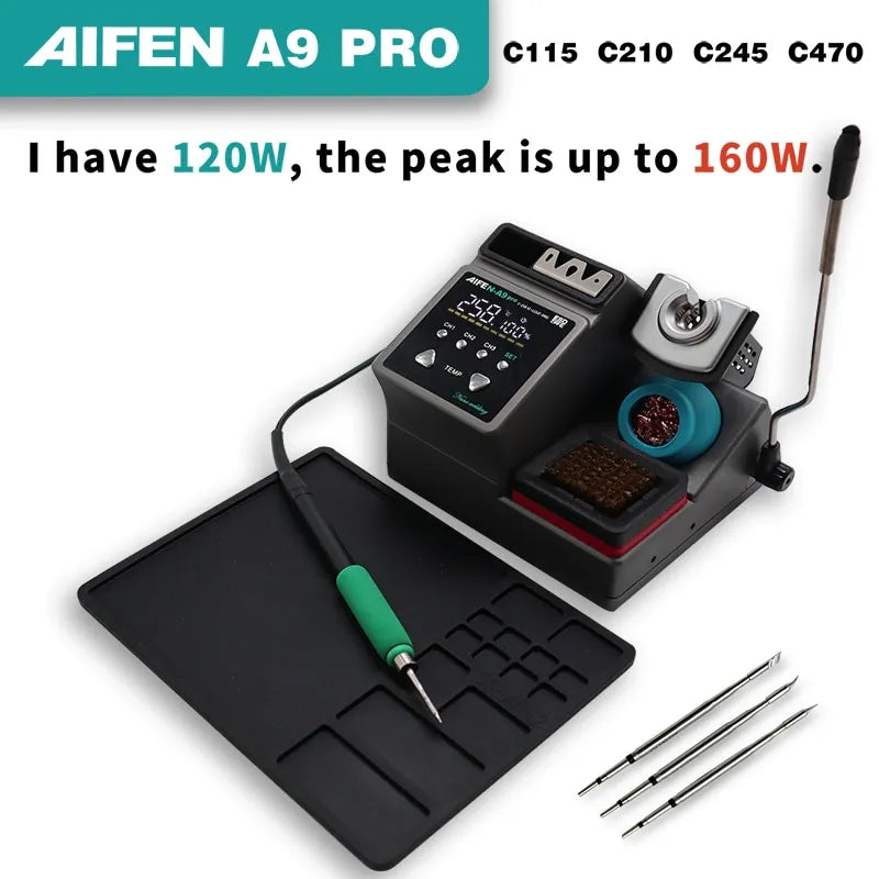 AIFEN-A9PRO Soldering Station with 3 Tips