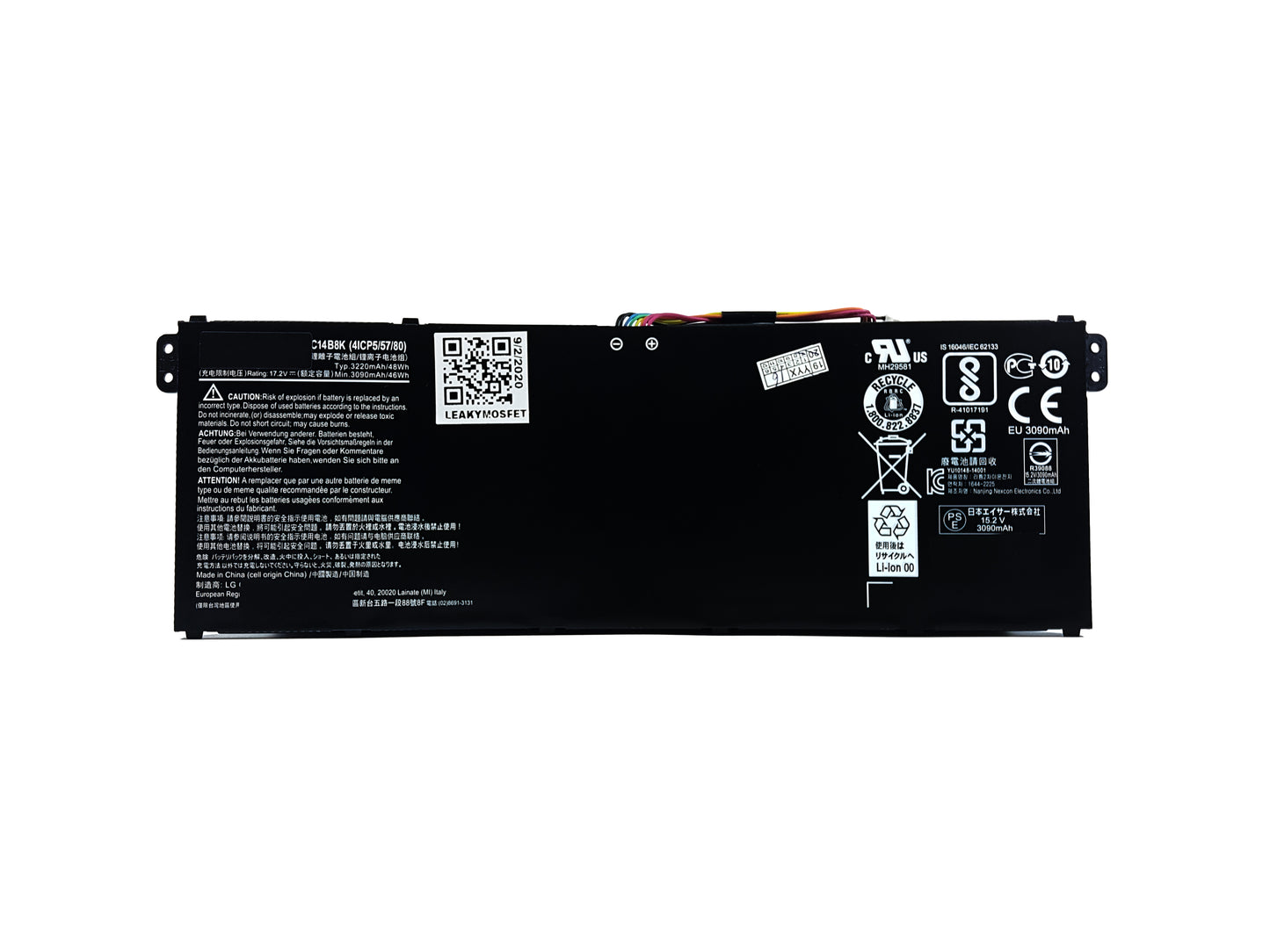 Battery For Acer Aspire V3-371 E3-111 E3-112 E3-112M (AC14B8K)