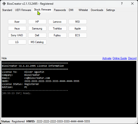 BiosCreator v2.1.22 (Philippines Only)