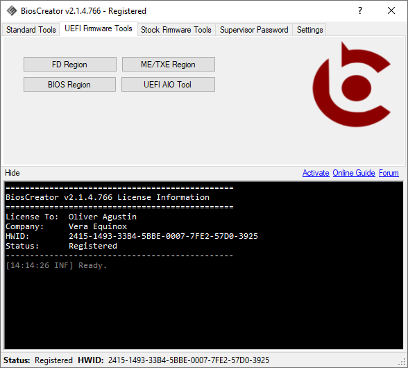 BiosCreator  USB Edition + CH341 SPI Programmer Bundle (Philippines Only)