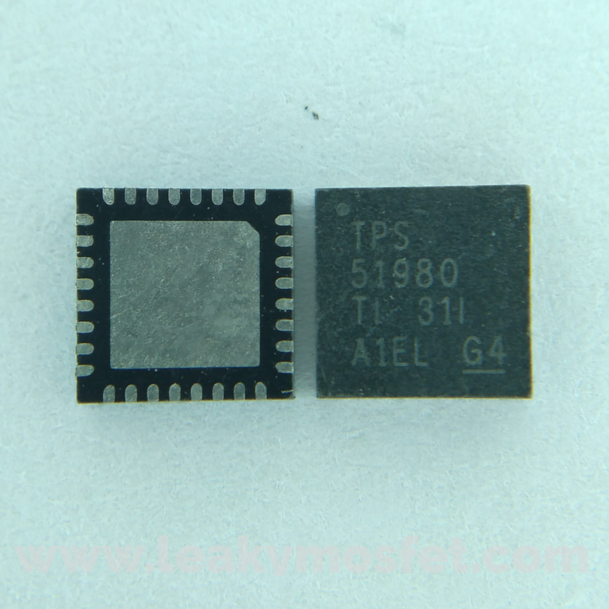 TPS51980A 51980A TI POWER CONTROLLER IC CHIP