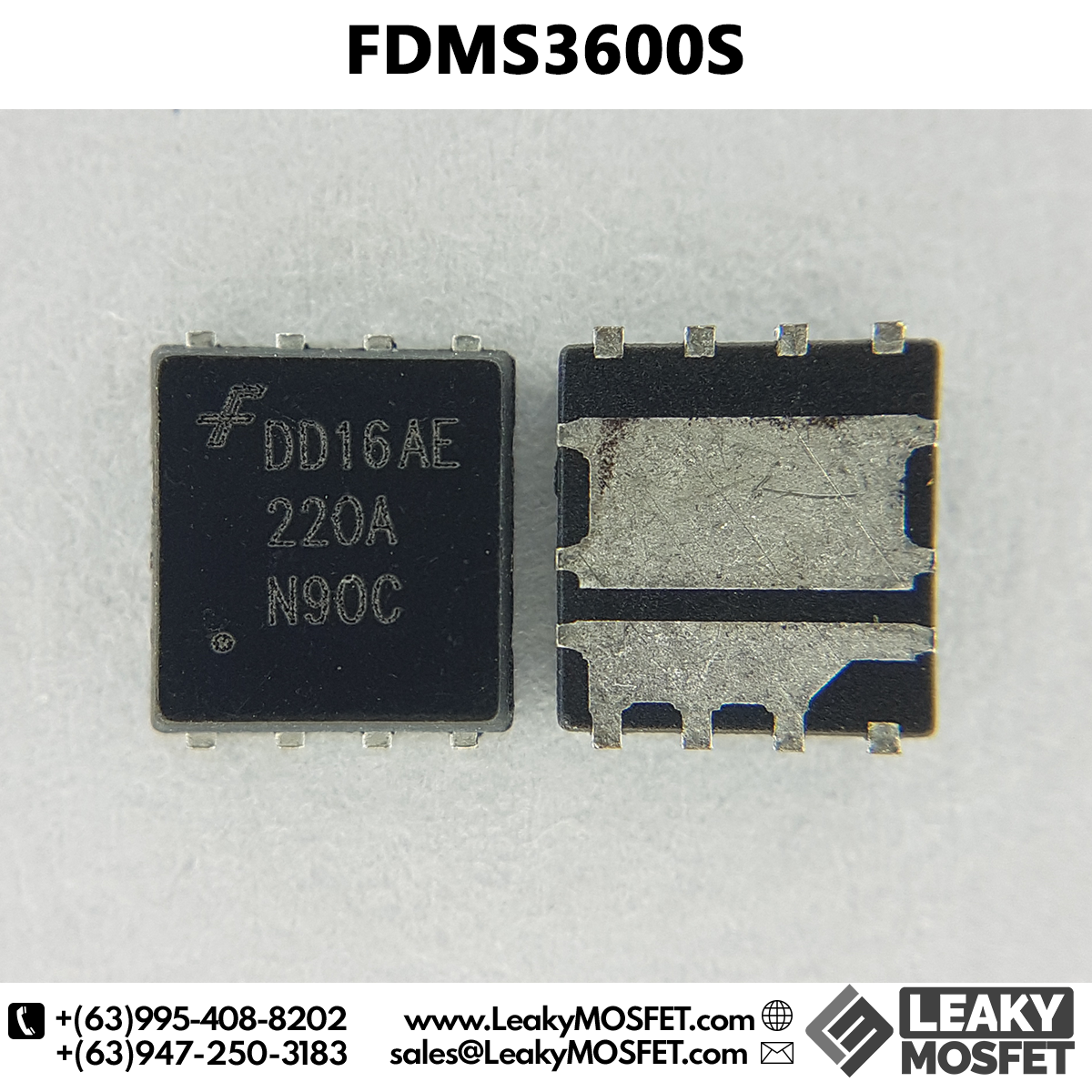 FDMS3600S 3600S 3600 Asymmetric Dual N-Channel MOSFET