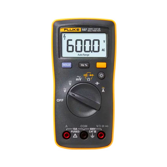 Fluke 107 AC/DC Current Handheld Digital Multimeter