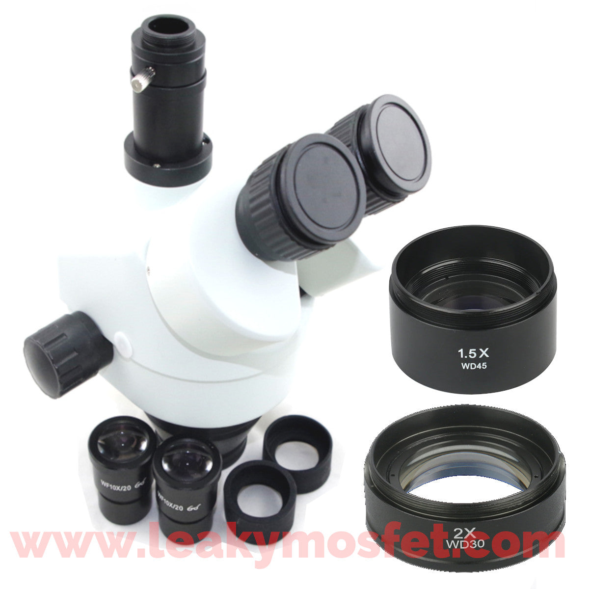 7-45X | 7-90X  | 3.5-90X Continues-Zoom Visual Trinocular Stereo Zoom Microscope Head