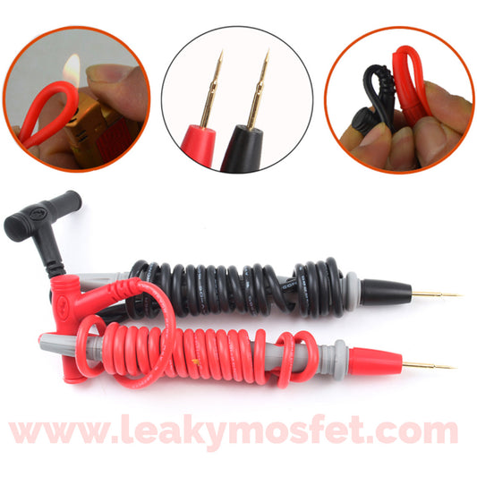 Needle Tip Fire Resistant Test Probe for Multimeter