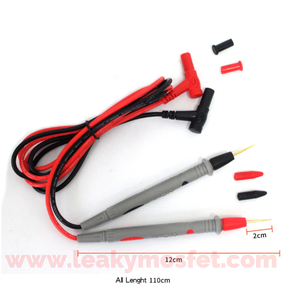 Needle Tip Fire Resistant Test Probe for Multimeter