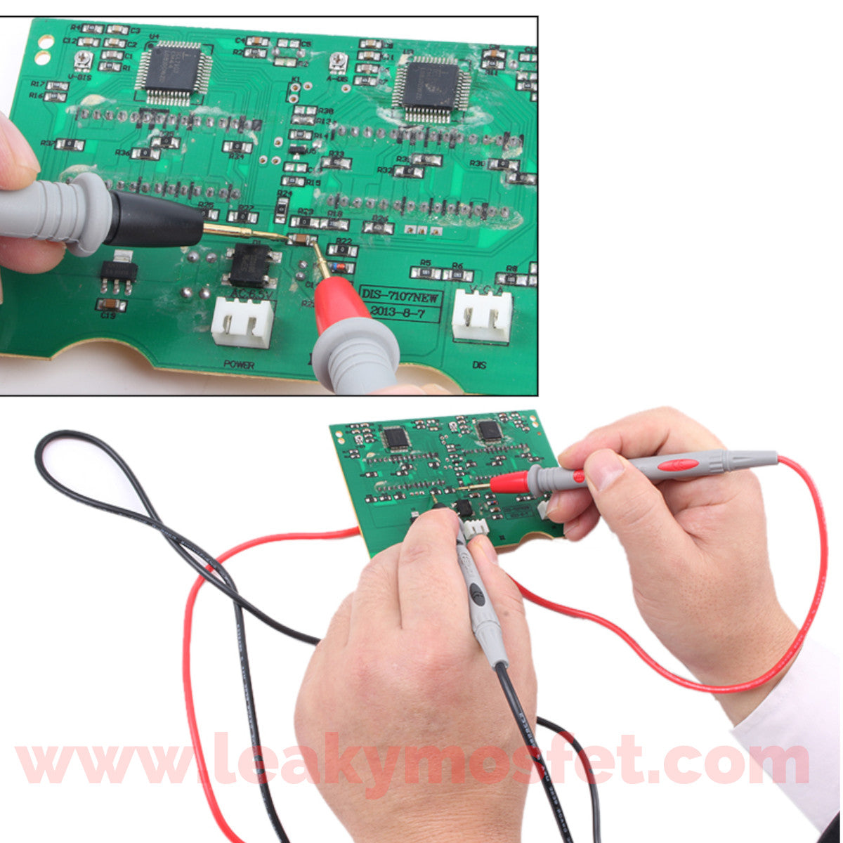 Needle Tip Fire Resistant Test Probe for Multimeter