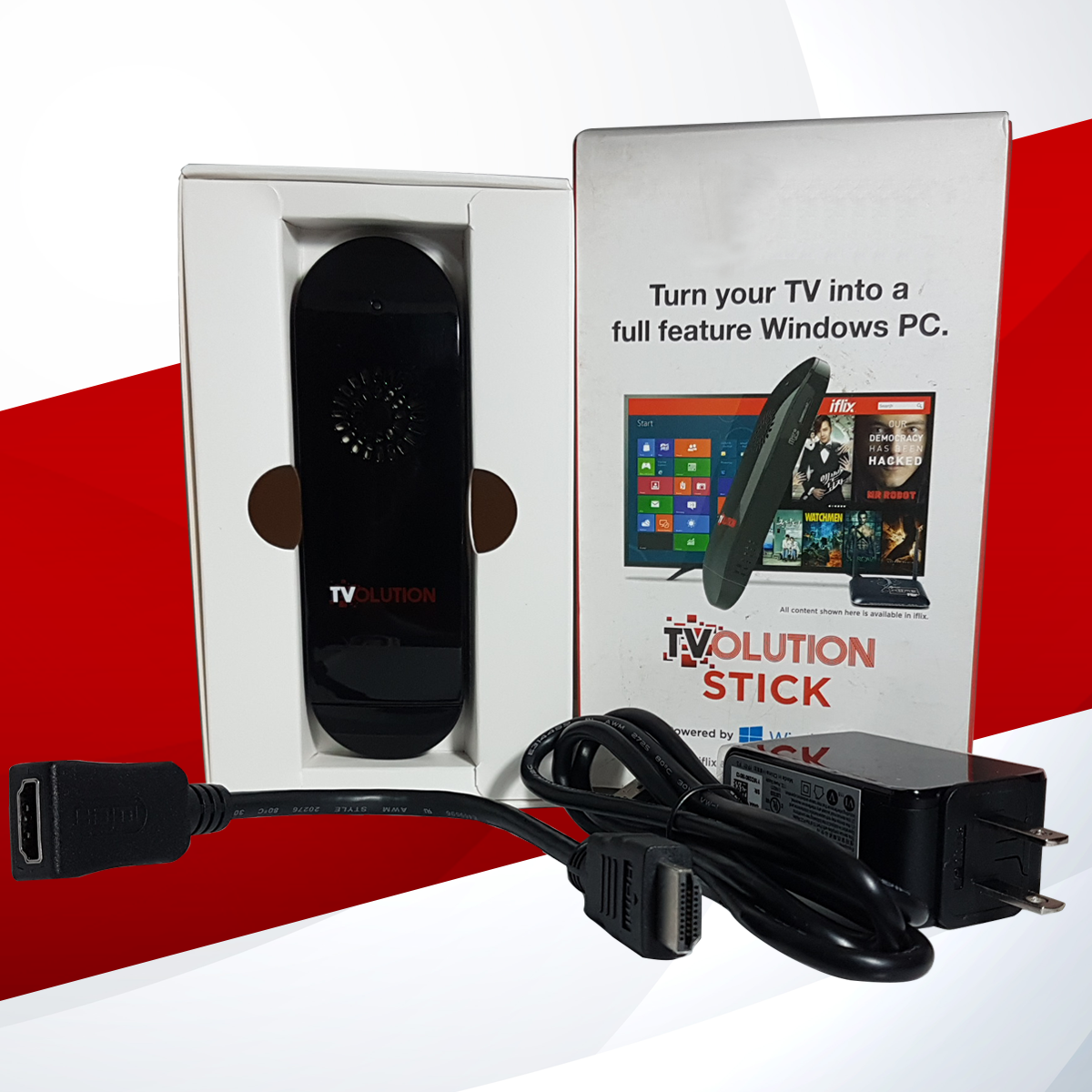 TVolution Stick PC - Make your TV a full featured PC