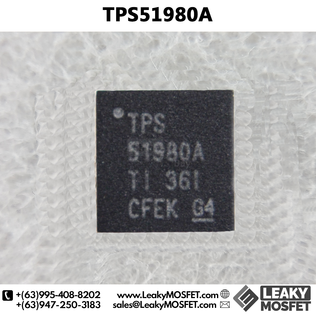 TPS51980A 51980A TI POWER CONTROLLER IC CHIP