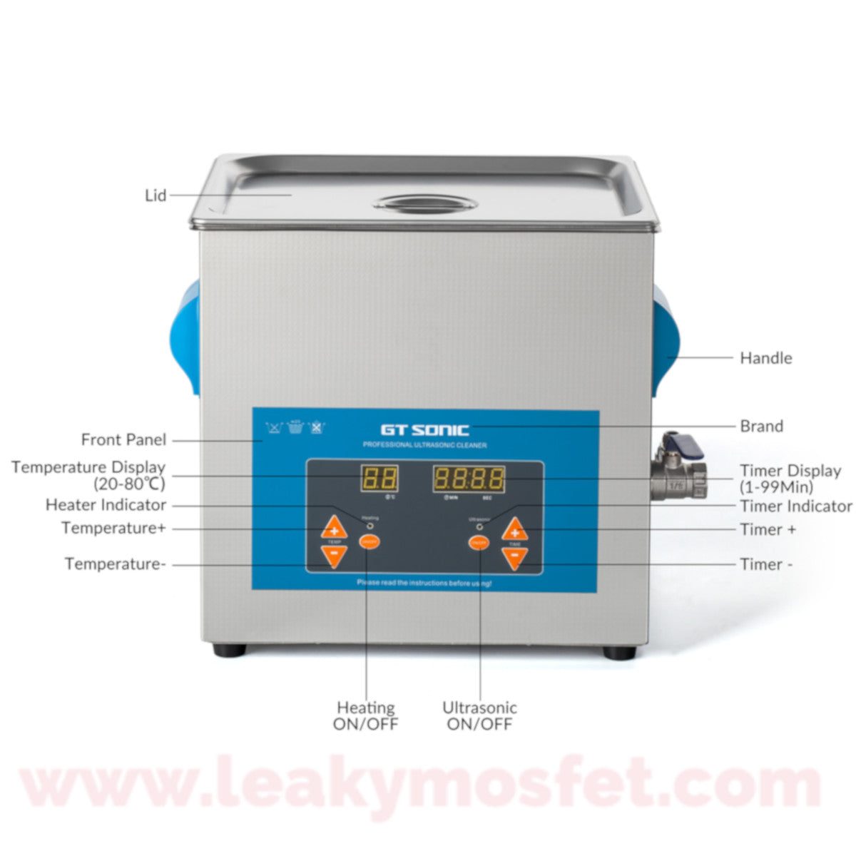 Professional Ultrasonic Machine 10L Capacity