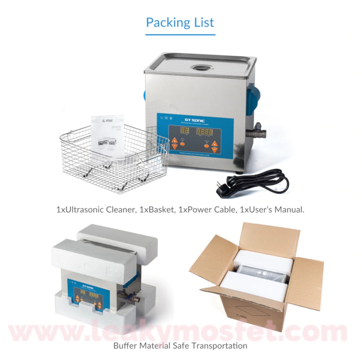 Professional Ultrasonic Machine 10L Capacity